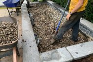 digging-foundation-flower-bed
