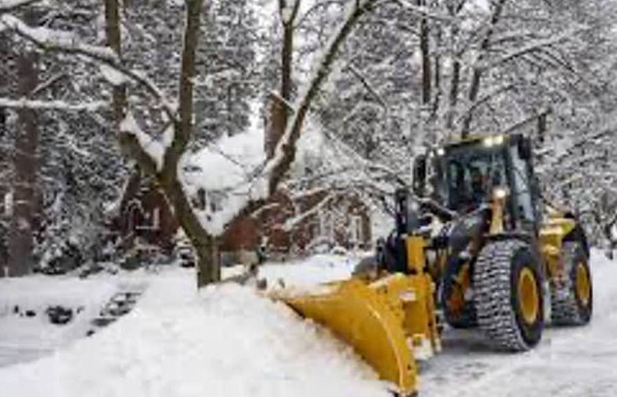 Seasonal Snow Clearing Services section